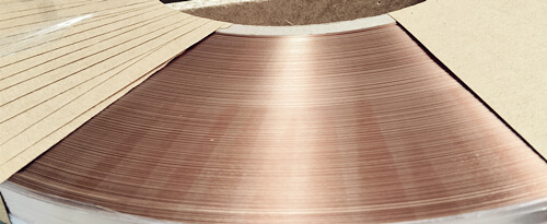 Nauja varinės bronzos juostos CuSn6 siunta