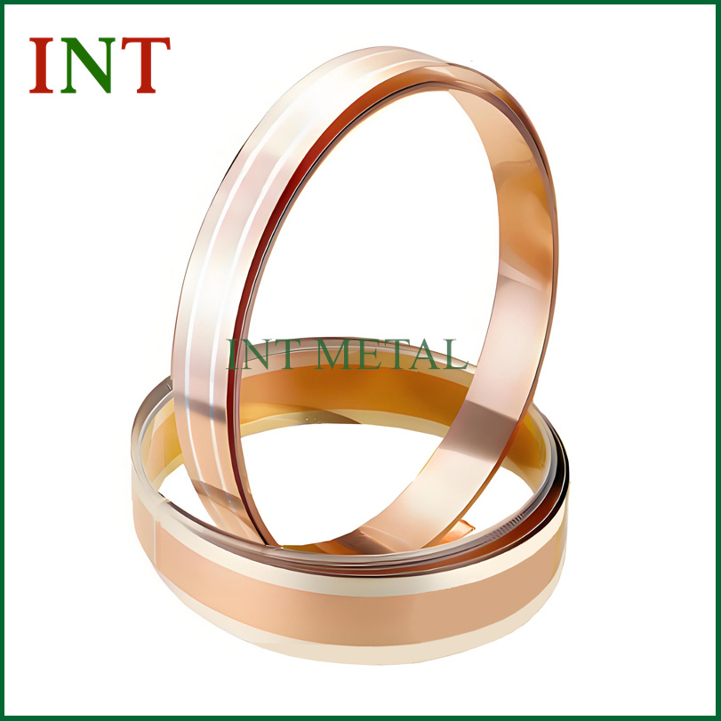 Silver Clad Brass Strip